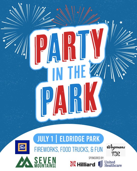Party in the Park Fireworks Event Eldridge Park